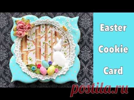 Beautiful Easter Cookie Card