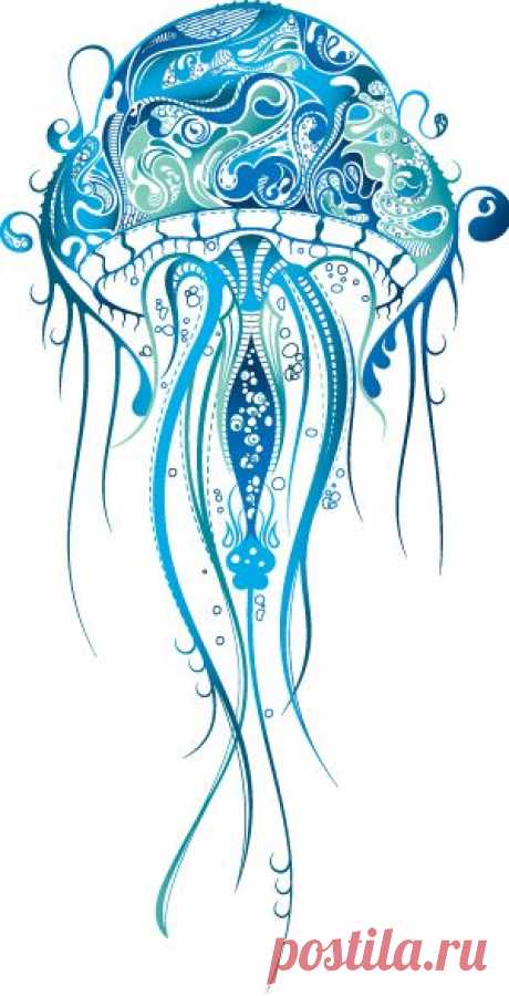 Jellyfish tattoo