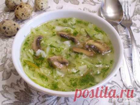 Постные щи из свежей капусты с грибами - пошаговый рецепт с фото на Повар.ру