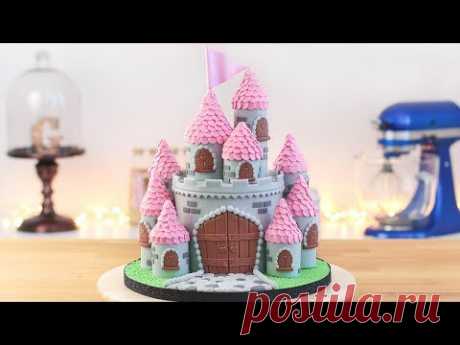 Learn how to make and decorate an easy Castle Cake with this step by step tutorial. #princess #castle #cake _______________________________ Subscribe to my c...