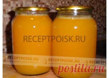 Тыквенный сок с апельсином, кулинарный рецепт с фотографиями