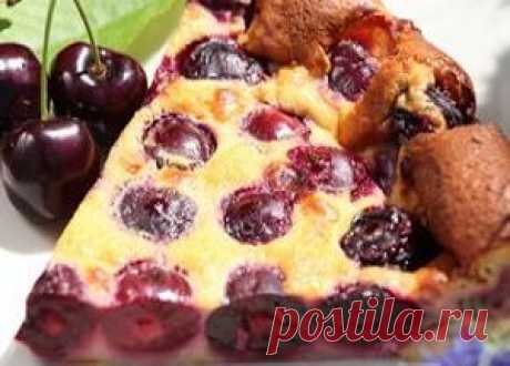 Клафути с замороженной вишней / Пироги и пирожки / TVCook: пошаговые рецепты c фото
