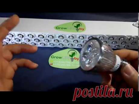Светодиодные (LED) лампы для растений (фитолампы) своими руками (DIY) видео 1. ВСТУПЛЕНИЕ