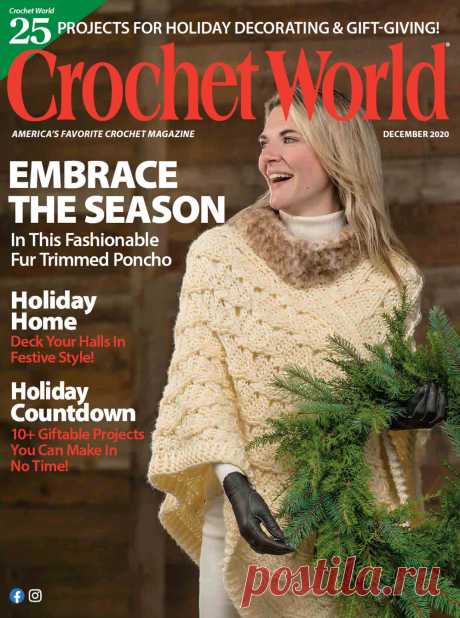 "Crochet World" December 2020г