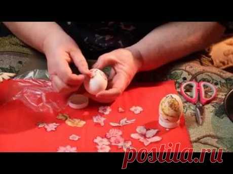 Как сделать красивые пасхальные яйца своими руками