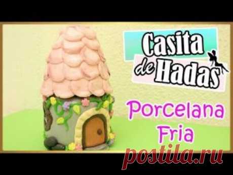 Casita de Hadas en PORCELANA FRIA