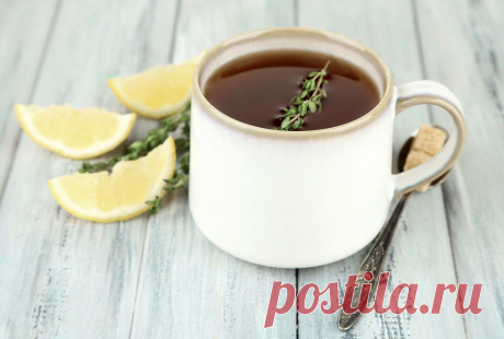 Холодный чай с лаймом и тимьяном — Wonderzine