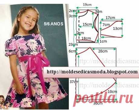 Выкройки платьев для девочек 6-ти лет (Шитье и крой) | Журнал Вдохновение Рукодельницы