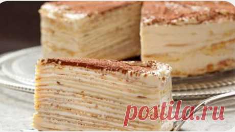 Креповый торт: настоящий французский десерт