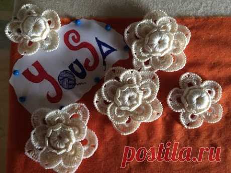 CROCHET IRLANDES- Vestido de novia Tutorial 1 - YouTube