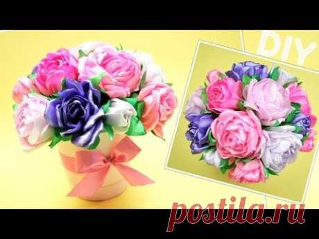 Букет Пионов Своими Руками / DIY: Bouquet of Peonies / ✿ NataliDoma