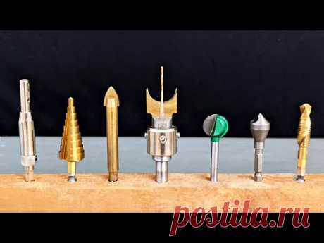 10 Amazing and Useful Drill Bits !!