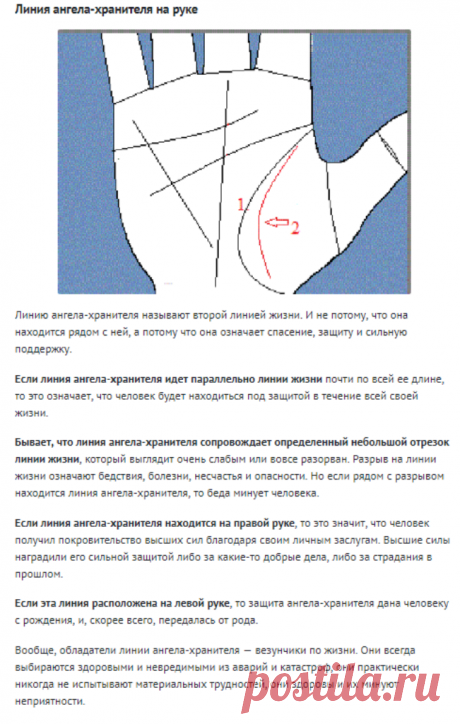 Линия ангела-хранителя на ладони: есть ли она у вас?