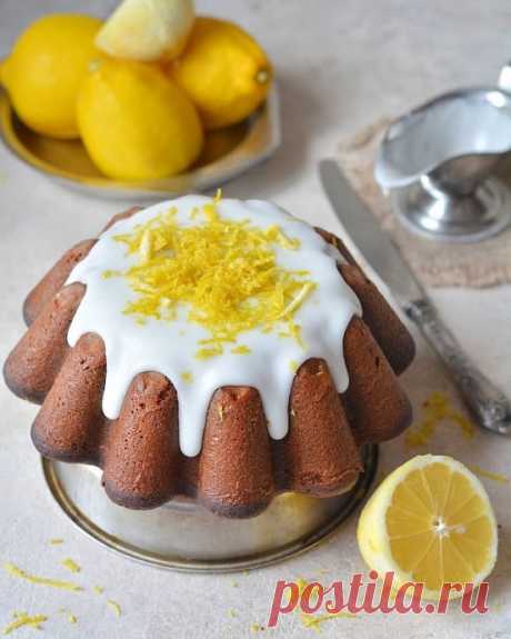 ​Лимонный кекс с маком по рецепту Насти Азурабовой