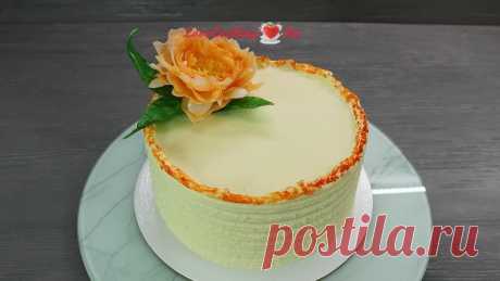 Пион из вафельной бумаги для украшения тортов + видео | LoveCookingRu | Яндекс Дзен
