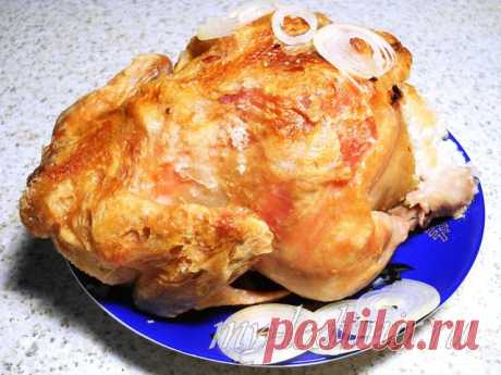 Курица с рисом и кунжутом в рукаве | Домашняя кулинария