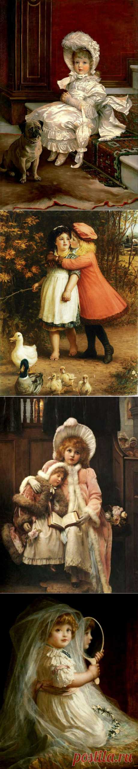Английский художник Philip Richard Morris (1833-1902).