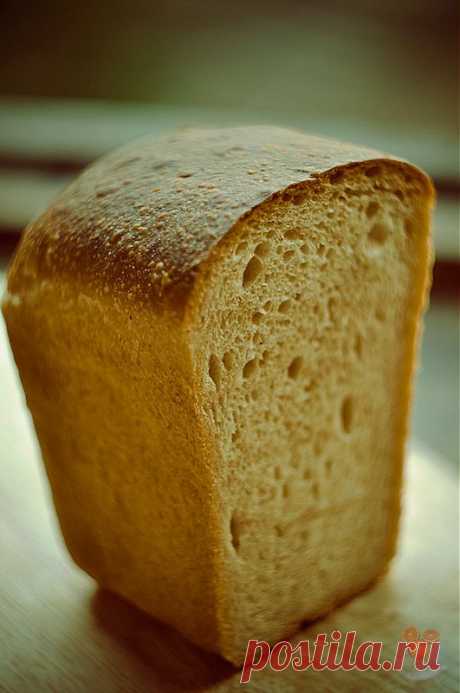 Записки кулинарного озорника - Хлеб пшеничный формовый из муки 1 сорта (ГОСТ 26987-86.)