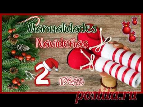 2 LINDAS MANUALIDADES PARA NAVIDAD - Manualidades navideñas para vender - Christmas crafts to sell