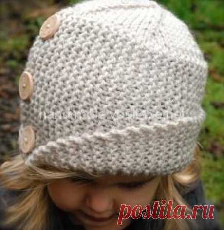 Нежная и романтичная шапочка для девочки ➨ Handmade
