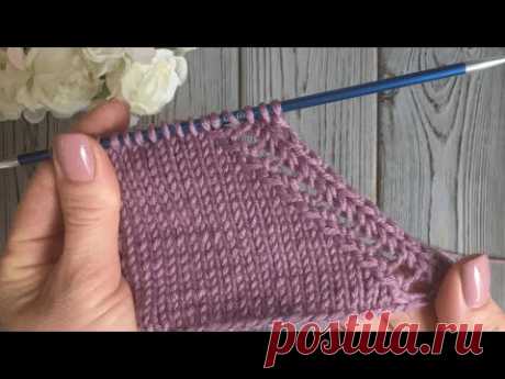 ДЕКОРАТИВНОЕ УБАВЛЕНИЕ ПЕТЕЛЬ!knittingpatterns