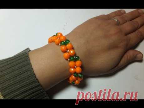 Pulsera de abalorios.