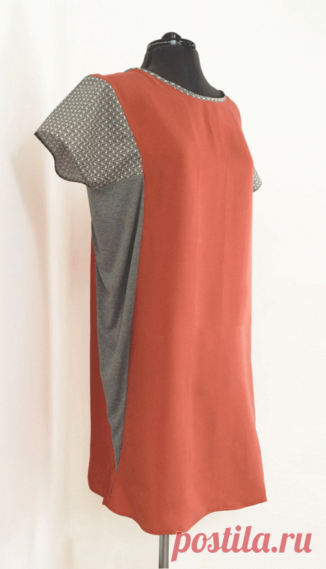 Бесплатная выкройка платья из блоков Модная одежда и дизайн интерьера своими руками