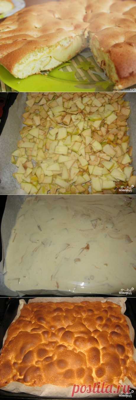 Яблочный пирог за 5 минут