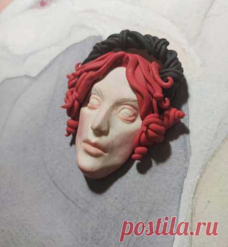 Лицо из полимерной глины | 18 фото | polymer clay craft