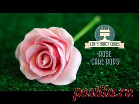 Rose cake pops how to make flower cake pops roses cake pop tutorial