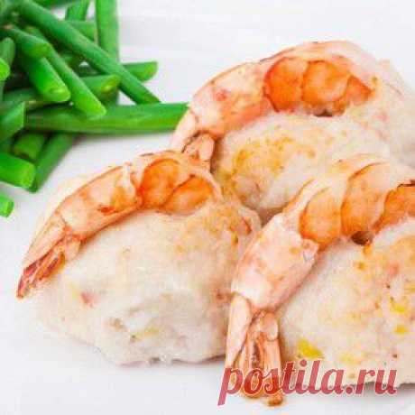 Крокеты из белой рыбы с креветками рецепт – основные блюда