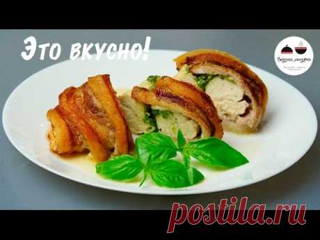 Курица с соусом песто  Нежное сочное мясо   незабываемый вкус! Chicken with pesto