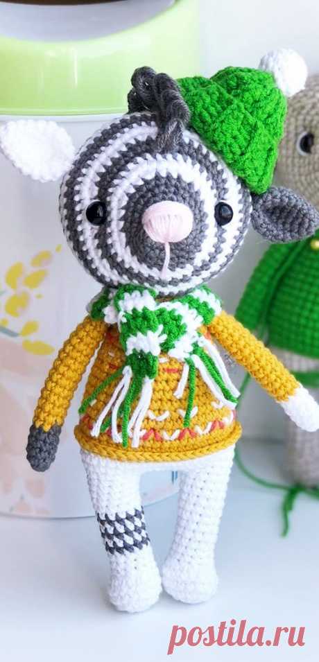 PDF Зебрёнок крючком. FREE crochet pattern; Аmigurumi doll patterns. Амигуруми схемы и описания на русском. Вязаные игрушки и поделки своими руками #amimore - зебра, лошадь, лошадка, конь, horse, zebra, cebra, zèbre, sebra, Pferd, Gaul, cheval, cavalo, koń. Amigurumi doll pattern free; amigurumi patterns; amigurumi crochet; amigurumi crochet patterns; amigurumi patterns free; amigurumi today.