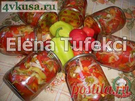 «Желейный салат из помидоров» | 4vkusa.ru