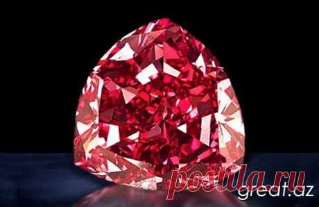 Самые редкие драгоценные камни Красный алмаз
