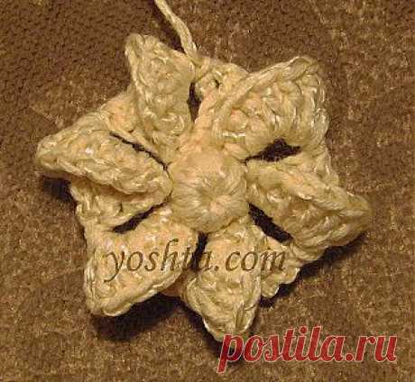Уголок Yoshta: Pattern of freeform Элемент фриформ 3 Перуанский цветок