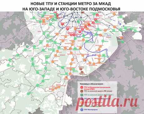 Расширение Москвы в 2019-2020 гг. Карта новых границ, присоединяемых городов и территорий