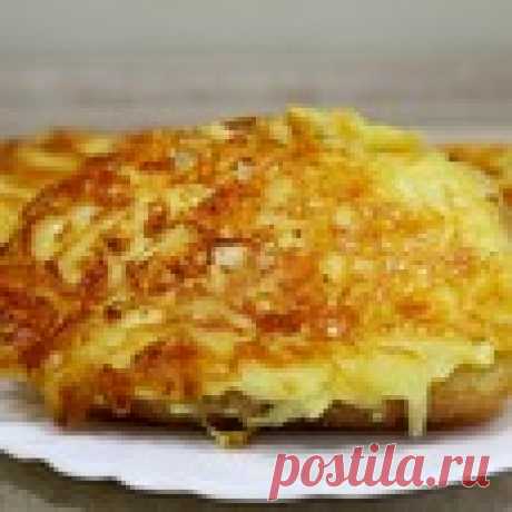 Бутерброды с сыром и картофелем Кулинарный рецепт