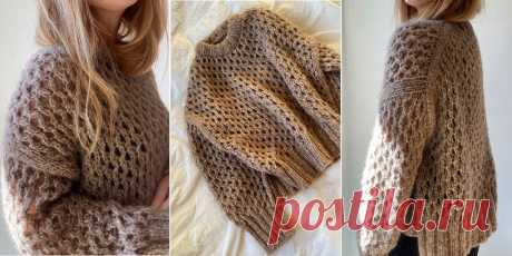 Свитер оверсайз Sweater no21 - Вяжи.ру