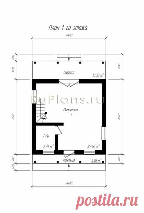 Каталог проектов домов и коттеджей RuPlans