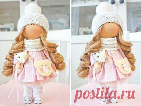 Fabric doll Interior doll Tilda doll Muñecas Baby doll Puppen