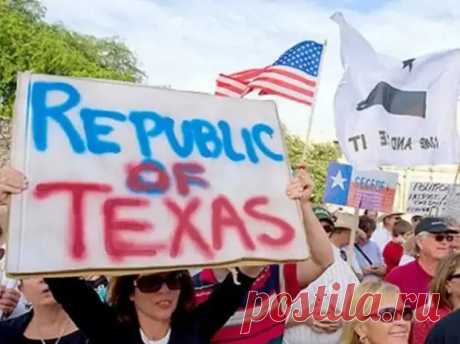 (99+) ТНР и Texit. Техас из-за Байдена снова собирается отделяться от США - Техас - это единственный штат США, который имеет законное право на отделение. - Абсолютный рейтинг - 25 июня - 43090498884 - Медиаплатформа МирТесен