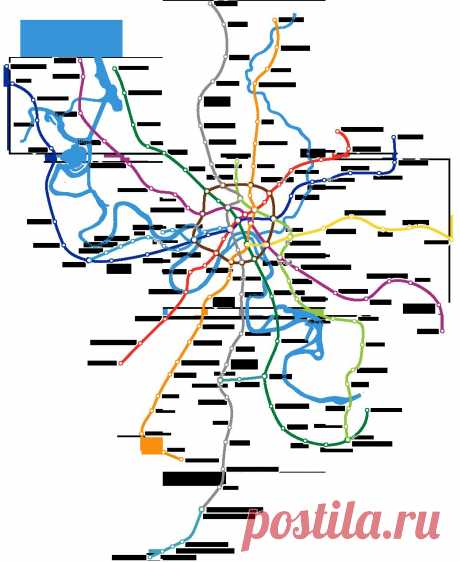 Карта метро Москвы — интерактивная схема московского метро