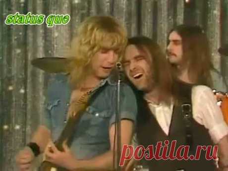 STATUS QUO  --  Rockin' All Over The World..aplauso 1979