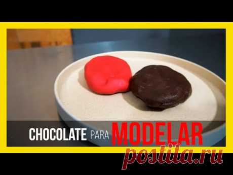 ❤️Cómo hacer CHOCOLATE PLÁSTICO - CHOCOLATE PARA MODELAR | FonQui repostería