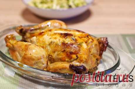 Sultingas orkaitėje keptas viščiukas - nereikia marinuoti - receptas | La Maistas