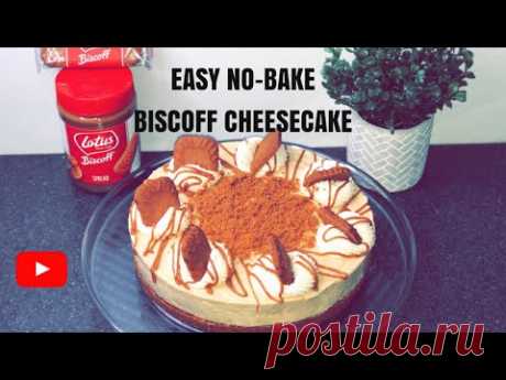 Easy No-Bake Lotus Biscoff Cheesecake Recipe