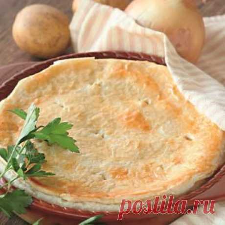 Самый простой картофельный пирог . Пошаговый рецепт с фото на Gastronom.ru