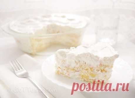 Фруктовый торт а-ля тирамису Ингредиенты:... / Еда и напитки / Bon Appétit.Sweets are submitted / Pinme.ru / Pinme