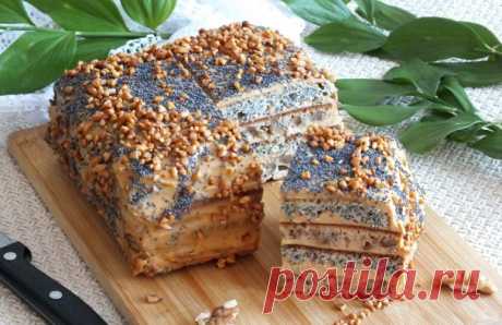 Маково-ореховый торт - пошаговый рецепт с фото на Повар.ру